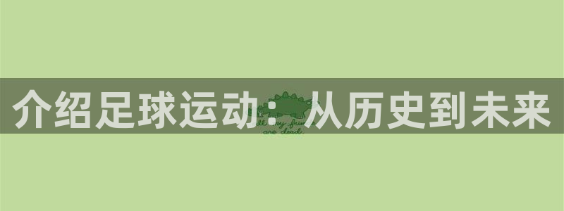 vsport体育官网下载平台是正规平台吗知乎：介绍足球运动：