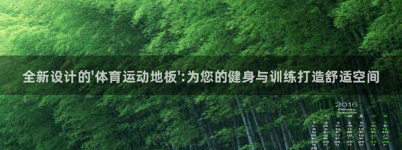 vsport体育官网下载软件：全新设计的\'体育运动地板\'