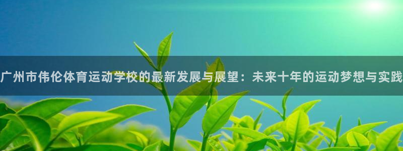  Vsport体育官网：广州市伟伦体育运动学校的最新发展与展望